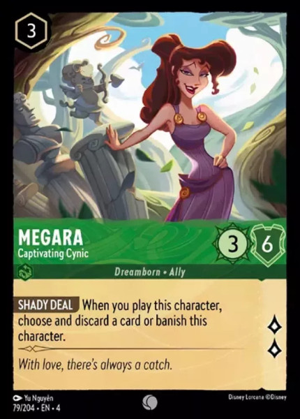 Megara, Captivating Cynic