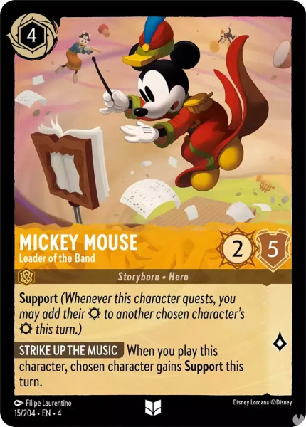 Mickey Mouse, Leader of the Band