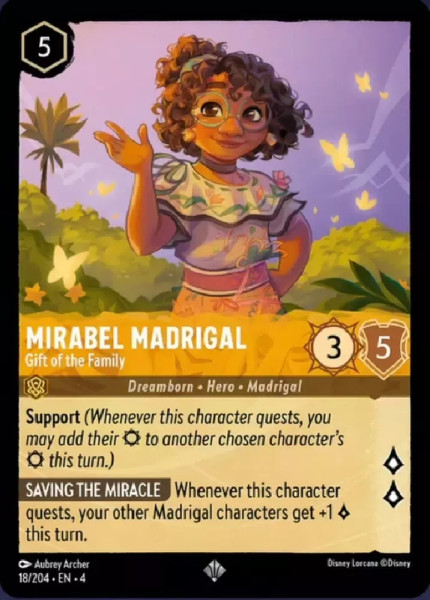 Mirabel Madrigal, Gift of the Family (foil)