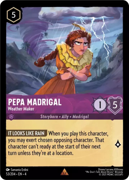 Pepa Madrigal, Weather Maker