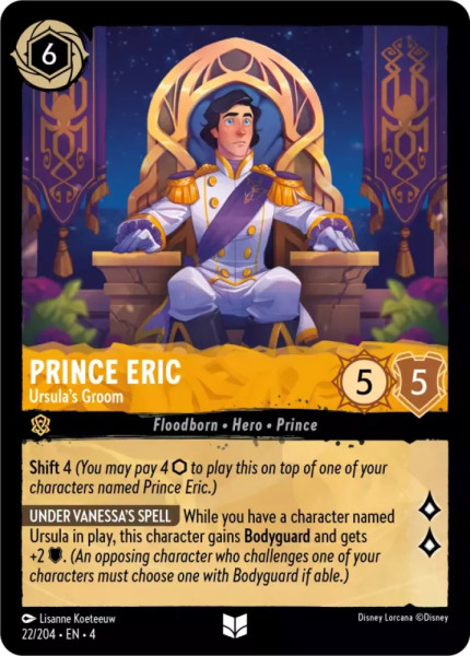 Prince Eric, Ursula's Groom