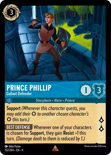 Prince Phillip, Gallant Defender