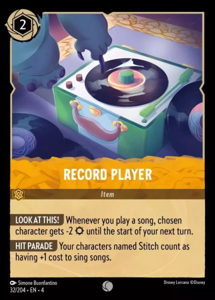 Record Player (foil)