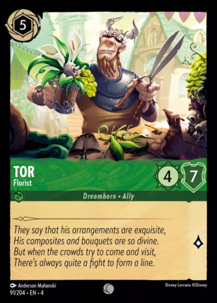 Tor, Florist (foil)