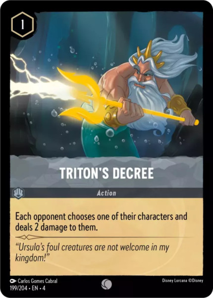 Triton's Decree (foil)