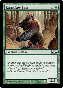 Runeclaw Bear (foil)