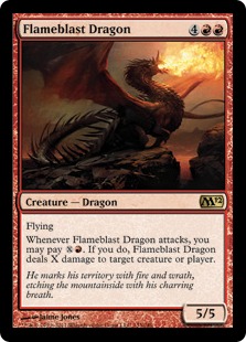 Flameblast Dragon (foil)