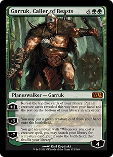 Garruk, Caller of Beasts (foil)