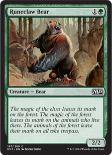 Runeclaw Bear (foil)