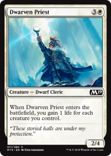 Dwarven Priest (foil)