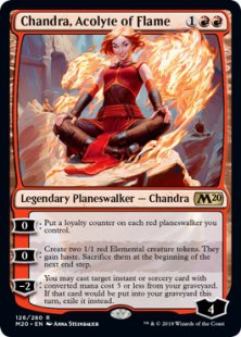 Chandra, Acolyte of Flame (foil)