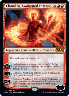Chandra, Awakened Inferno (foil)