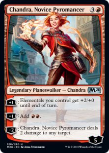 Chandra, Novice Pyromancer (foil)