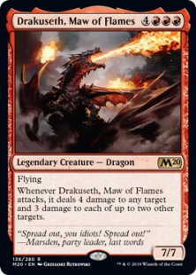 Drakuseth, Maw of Flames (foil)