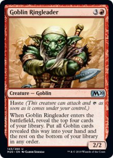 Goblin Ringleader (foil)