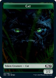 Cat token (1) (foil) (2/2)