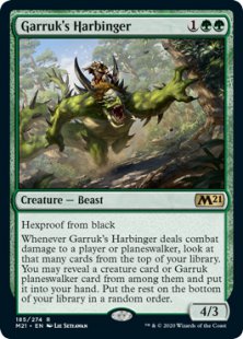 Garruk's Harbinger (foil)