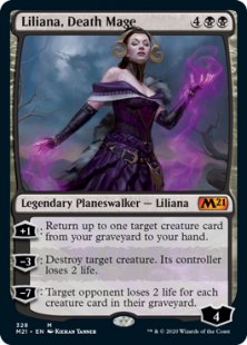 Liliana, Death Mage (foil)