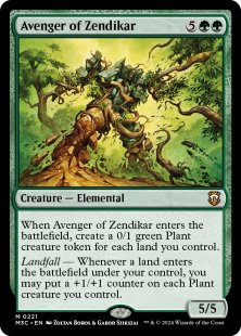 Avenger of Zendikar (ripple foil)