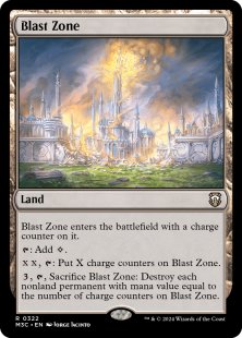 Blast Zone (ripple foil)