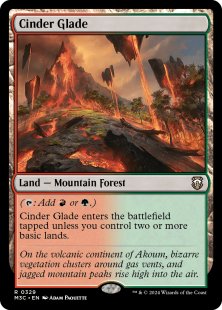 Cinder Glade (ripple foil)