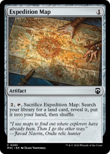 Expedition Map (ripple foil)