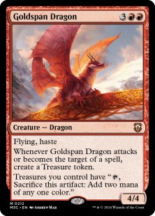 Goldspan Dragon (ripple foil)
