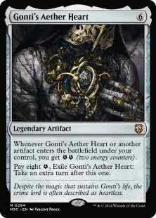 Gonti's Aether Heart (ripple foil)