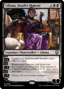 Liliana, Death's Majesty (ripple foil)