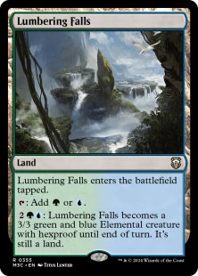 Lumbering Falls (ripple foil)