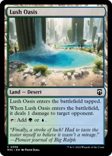 Lush Oasis (ripple foil)
