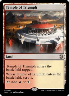 Temple of Triumph (ripple foil)