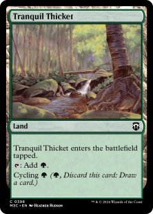Tranquil Thicket (ripple foil)