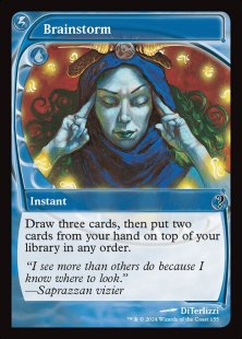 Brainstorm (foil) (showcase)