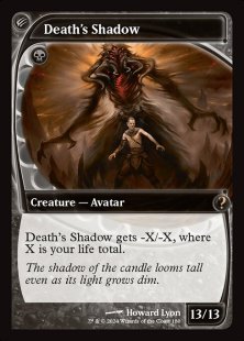 Death's Shadow (foil) (showcase)