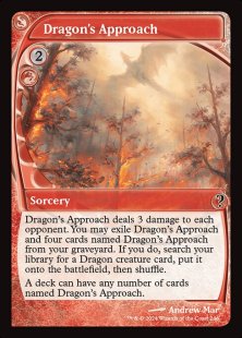 Dragon's Approach (foil) (showcase)