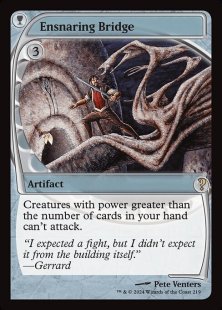 Ensnaring Bridge (foil) (showcase)