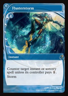 Flusterstorm (foil) (showcase)