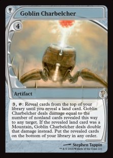 Goblin Charbelcher (foil) (showcase)