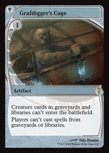 Grafdigger's Cage (foil) (showcase)