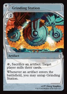 Grinding Station (foil) (showcase)