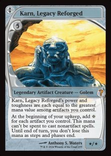 Karn, Legacy Reforged (foil) (showcase)