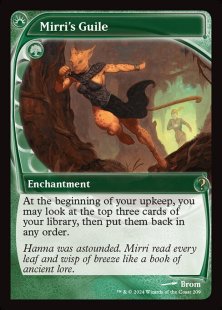 Mirri's Guile (foil) (showcase)