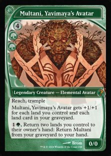 Multani, Yavimaya's Avatar (foil) (showcase)