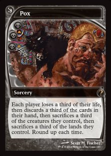 Pox (foil) (showcase)