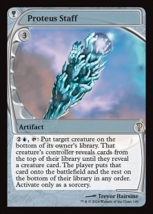 Proteus Staff (foil) (showcase)