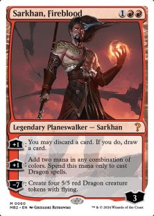 Sarkhan, Fireblood (showcase)