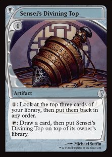 Sensei's Divining Top (foil) (showcase)