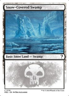 Snow-Covered Swamp (showcase)