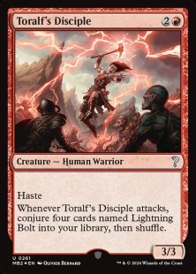 Toralf's Disciple (foil)